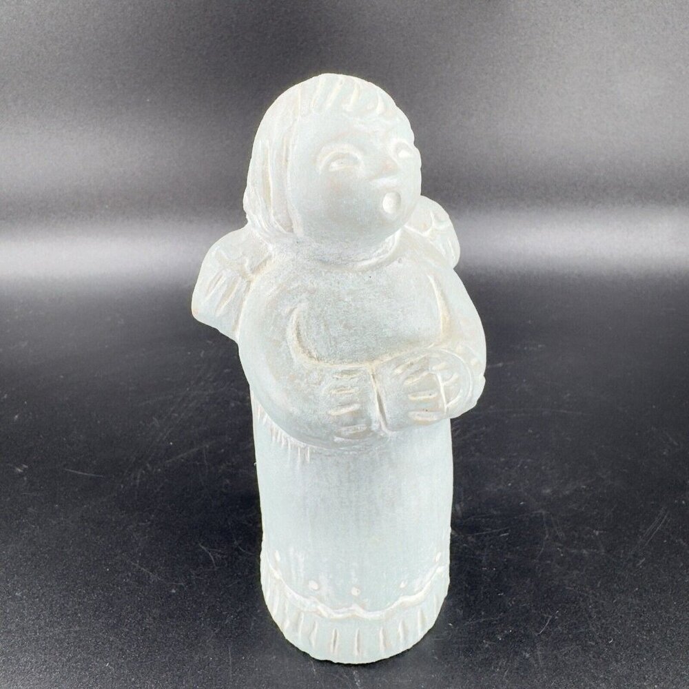 Vintage 1994 Isabel Bloom Angel Figurine Signed Garden Decor Figure Hand Made